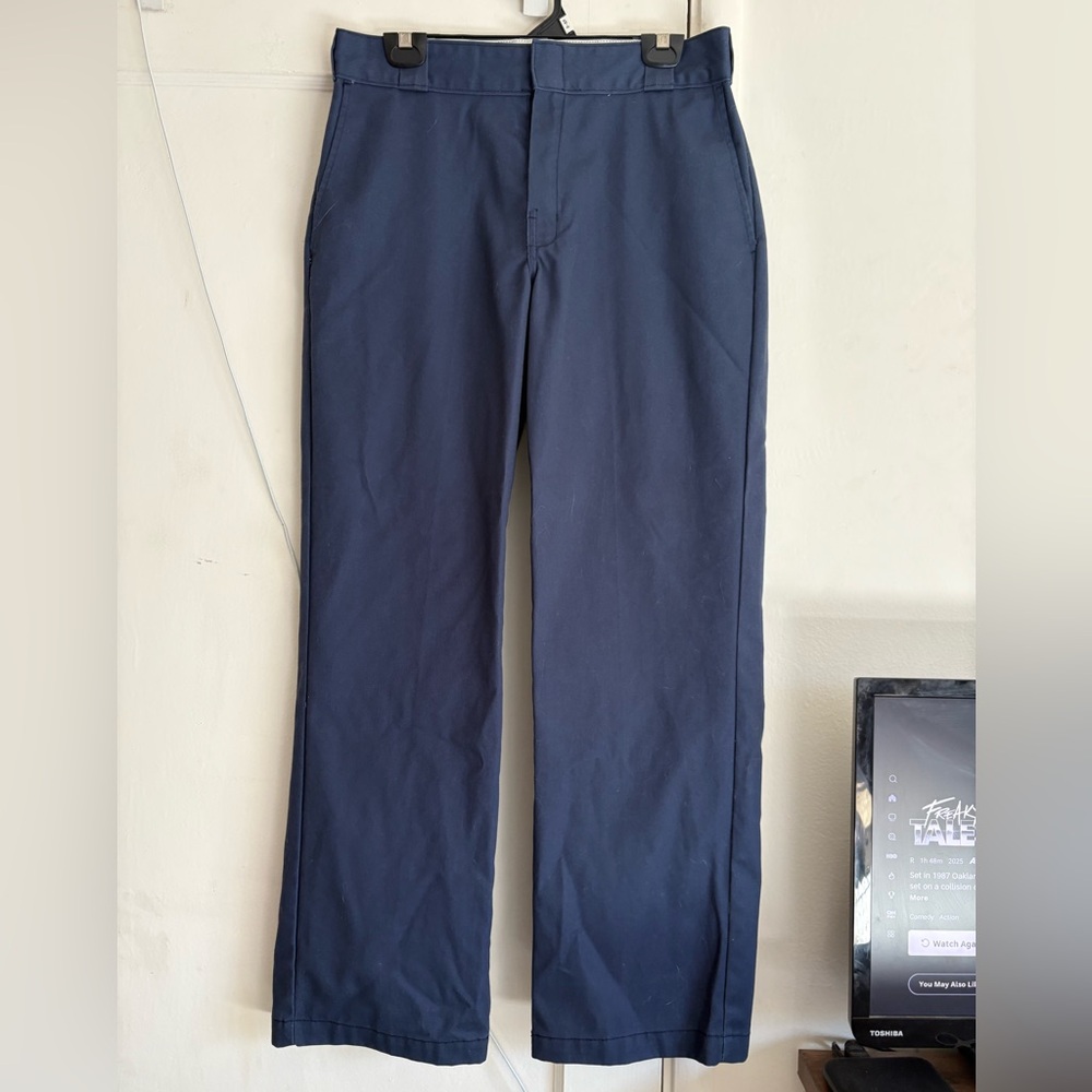 Dickies Men's Dark Blue Chinos
